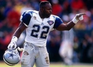 Emmitt knows the point of a good fullback.