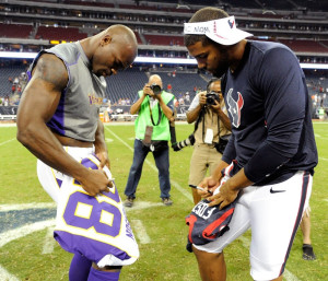 Peterson and Foster each finished in the top four in rushing first downs