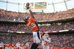 Demaryius Thomas made the most of his targets in 2012.