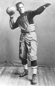 Fritz Pollard, the first African American coach and quarterback in the NFL.