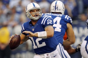Luck's Colts have been very pass-heavy in 2014
