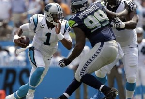 The Panthers ran a slow offense against Seattle