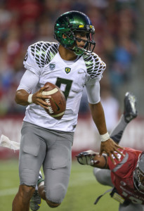 Mariota and the Ducks look as good as any team in the country