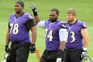 Michael Oher describes the size of McKinnie's lunch