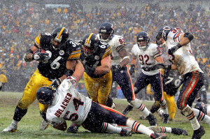 Bettis ran for only five yards on this play