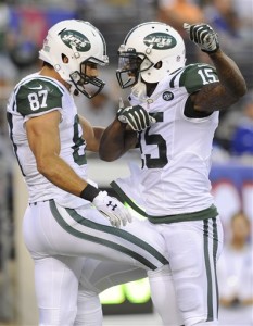 Marshall and Decker, following one of many touchdowns