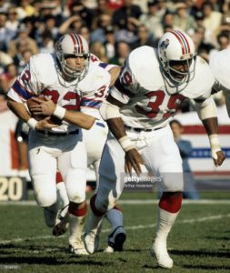 Cunningham and Johnson powered the Patriots ground game